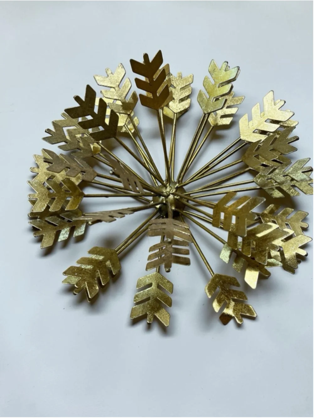 Shooting Arrow Metal Brutalist Wall Art MCM Set -2